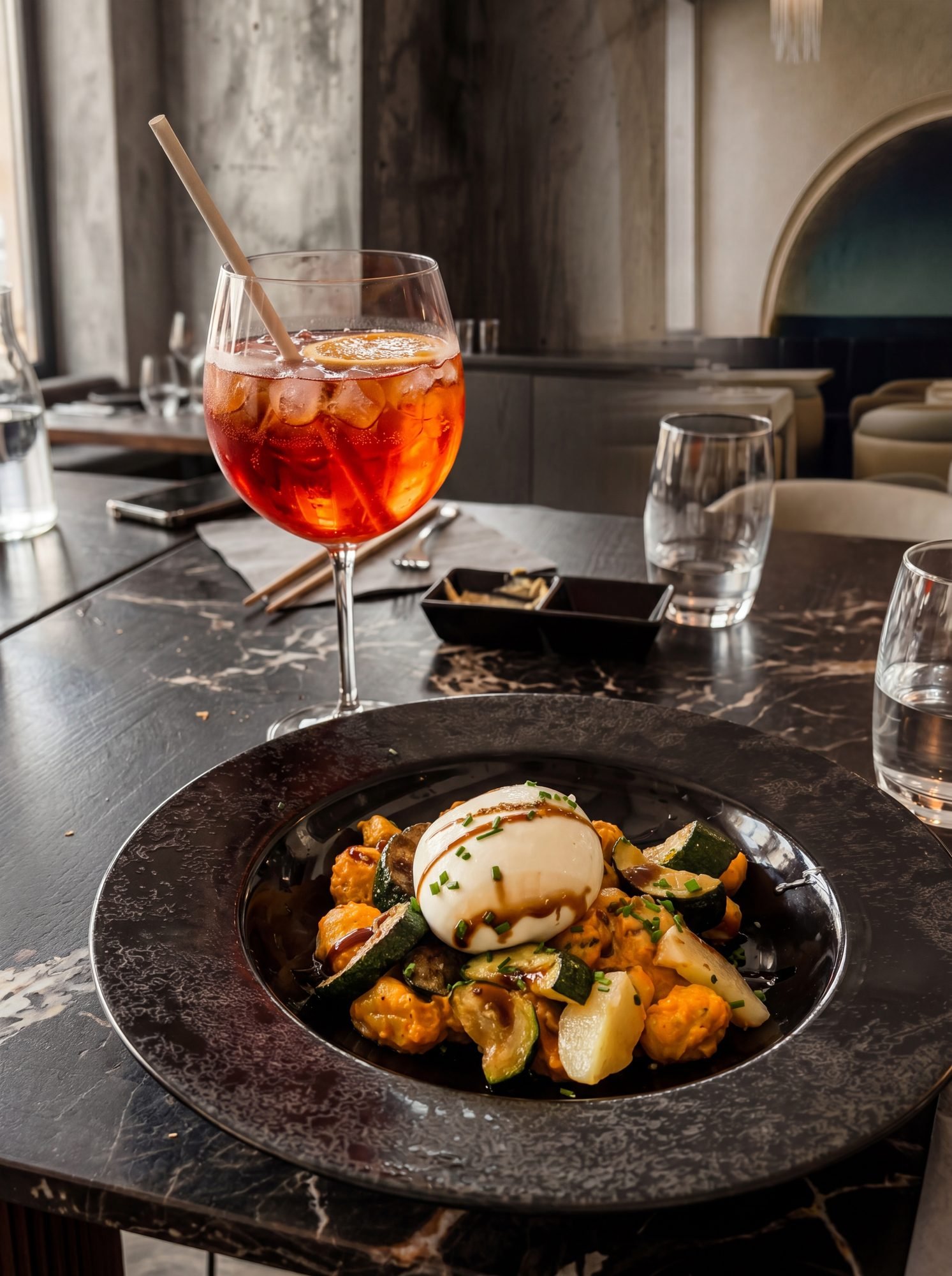 Apéritif et petites assiettes